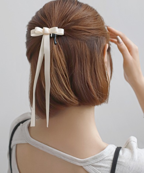 ヘアクリップ yura リボン 2個セット – OSEWAYAオンラインストア