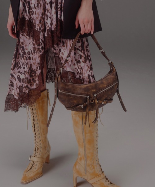 VINTAGE F/LEATHER BAG ヴィンテージ レザー SLY SLY ショルダーバッグ バッグ VINTAGE F/LEATHER BAG