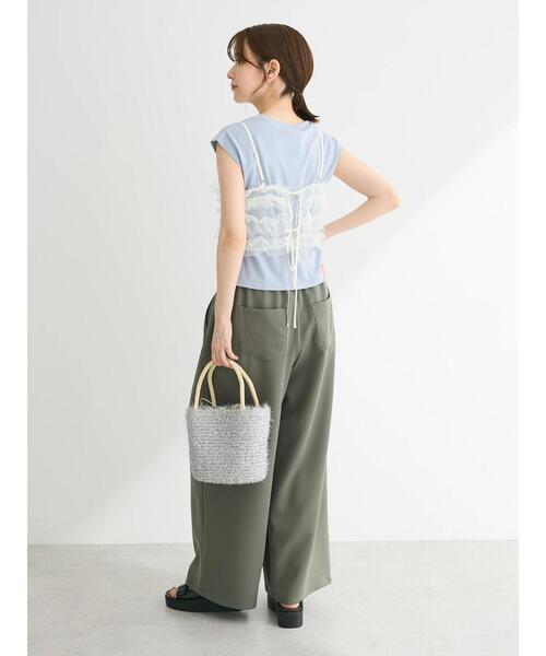 【4点セット】ビスチェとTシャツ セール】2点セット（デニムビスチェ＋Tシャツ）（女の子）（T
