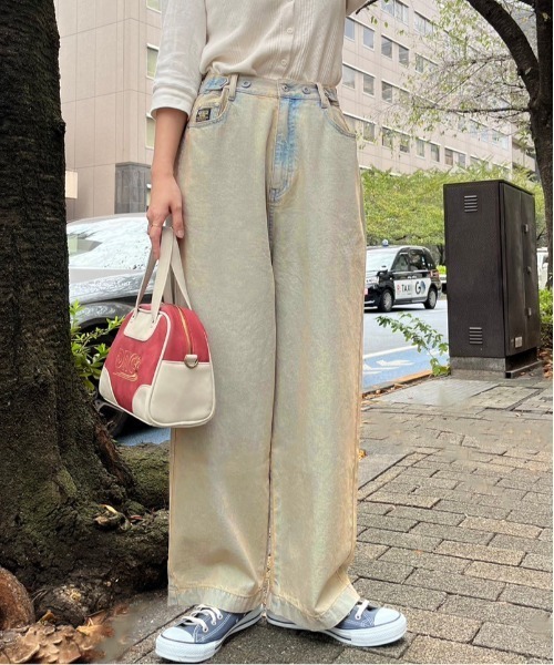 DOUBLE NAME ジーンズ デニム デニムパンツ 「ウエスト調節可