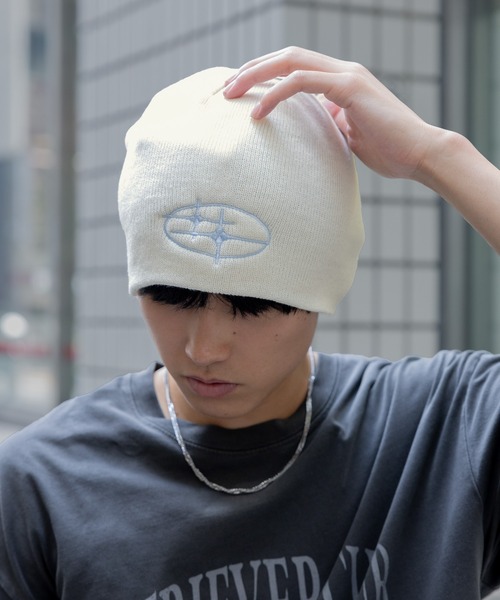 masu knit hood 21aw ニット帽 free ビーニー - ニットキャップ