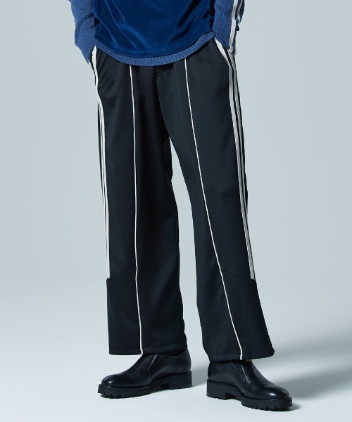 glamb パンツ Line Jersey Pants / ラインジャージパンツ メンズ