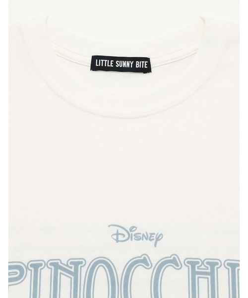 tシャツ 「8」「Little Sunny Bite x Disney」「Pinocchio」 big tee レディース メンズ Disney tシャツ 「8」「Little Sunny Bite x Disney