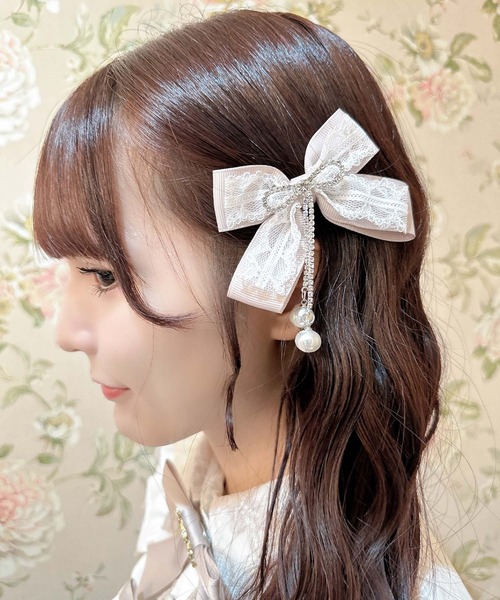 Rouje ヘアクリップ ヘアーアクセサリー アレクサンドルドゥパリ ALEXANDRE DE PARIS ACCS-16163-02