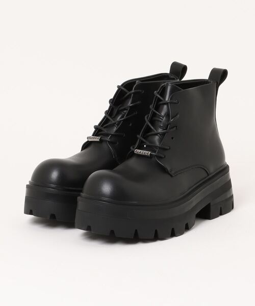 shoes365 ブーツ 「shoes365」メンズ 編み上げショートブーツ メンズ
