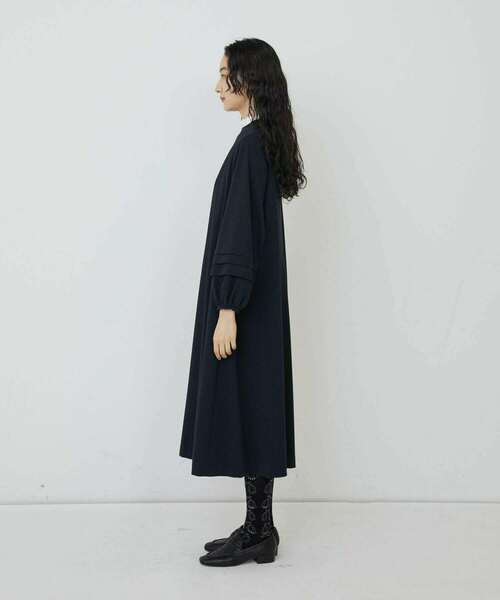 新品conges payes ADIEU TRISTESSEワンピース　ネイビー conges payes ADIEU TRISTESSE ワンピース 2wayコットンポンチ