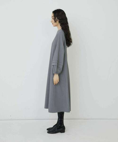 conges payes ADIEU TRISTESSE ワンピース タックスリーブ