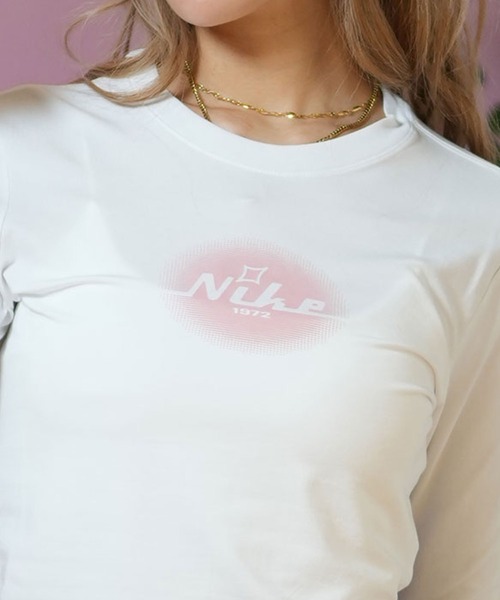 NIKE tシャツ NIKE/ナイキ ショート丈 ウィメンズ ニット ロング