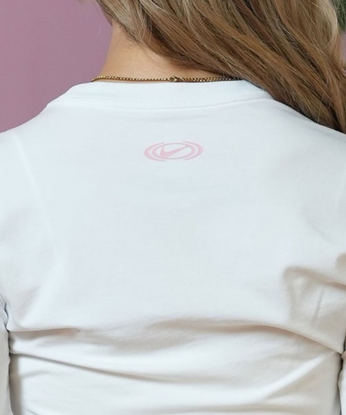 tシャツ NIKE/ナイキ ショート丈 ウィメンズ ニット ロングスリーブ クロップド トップ HQ2974-010 レディース NIKE/ナイキ ショート丈 ウィメンズ ニット ロングスリーブ