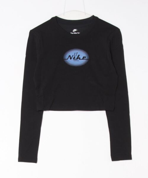 NIKE ナイキ 長袖 Tシャツ レディース ショート丈 ウィメンズ ニット ロングスリーブ クロップド トップ HQ2974-121 楽天市場】NIKE ナイキ 長袖 Tシャツ レディース ショート丈