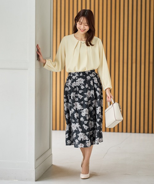 Honeys スカート 花柄フレアスカート : ZOZOTOWN Yahoo!店