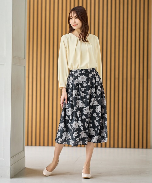 Honeys スカート 花柄フレアスカート : ZOZOTOWN Yahoo!店