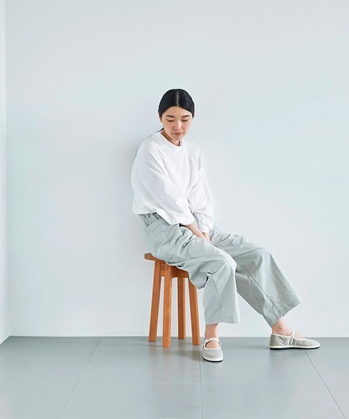 ata（アタ） パンツ ata pants 1. / ナイロン コクーンパンツ