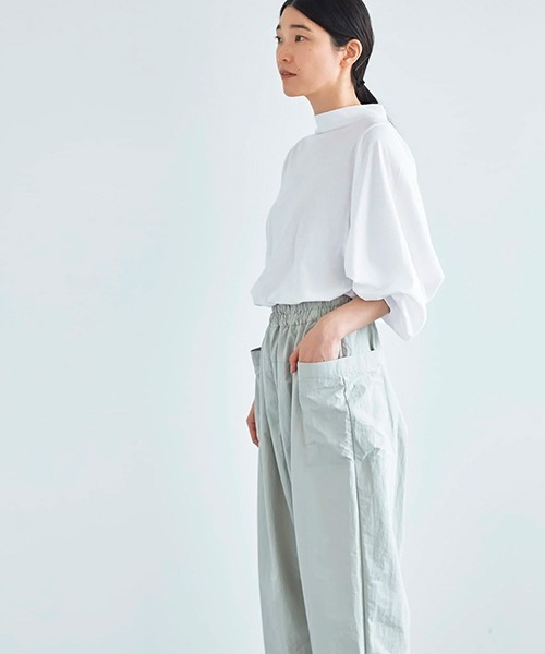 ata（アタ） パンツ ata pants 1. / ナイロン コクーンパンツ