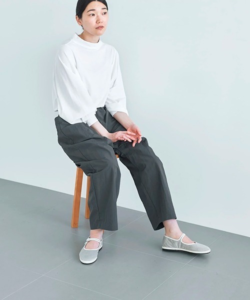 ata（アタ） パンツ ata pants 1. / ナイロン コクーンパンツ