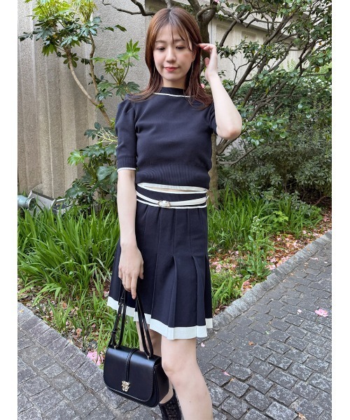 スナイデル　ニットジャケット　ミニニットワンピース　セットアップ　ピンク SNIDEL｜ミニニットセットアップ | Rakuten Fashion(楽天