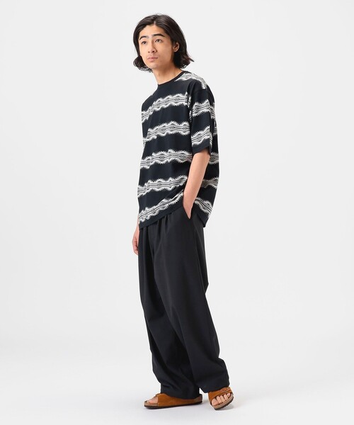 B：MING by BEAMS パンツ 通気性 速乾 COOLMAX(R) ワイド