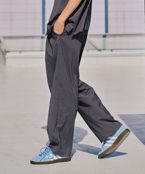 パンツ mmm B：MING by BEAMS パンツ 通気性 速乾 COOLMAX(R) ワイド