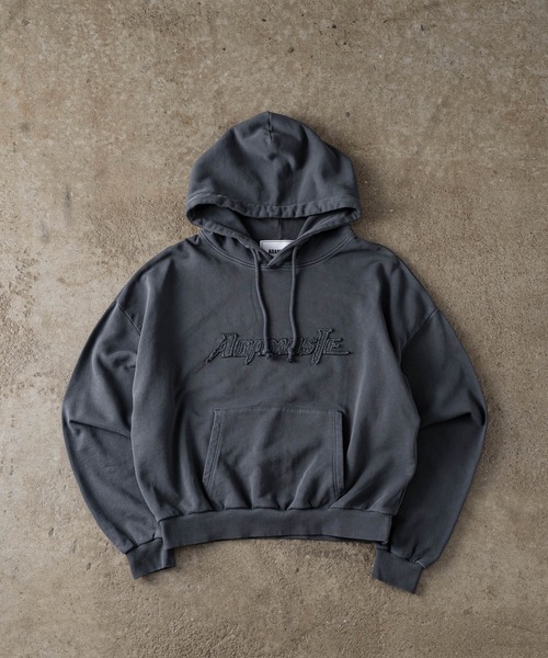パーカー ST: MONT KEMMEL LOGO PRINT HOODY モンケメル ロゴパーカー レディース メンズ MONT KEMMEL パーカー ST: LOGO PRINT HOODY モンケメル ロゴ