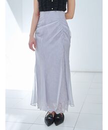 スカート シアーレイヤードマーメイドスカート｜ZOZOTOWN Yahoo!店