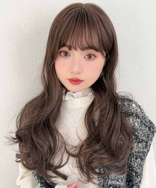 ウィッグ エクステ 「 リラックスセミロング 2タイプ 」 ロング 自然