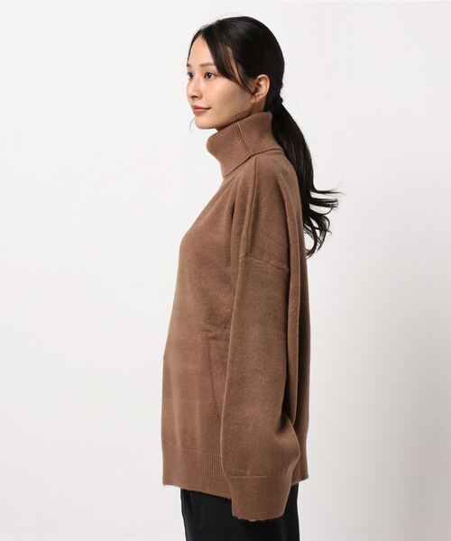 「SAISON DE PAPILLON」 タートルネックニット L アイボリー レディース_画像2