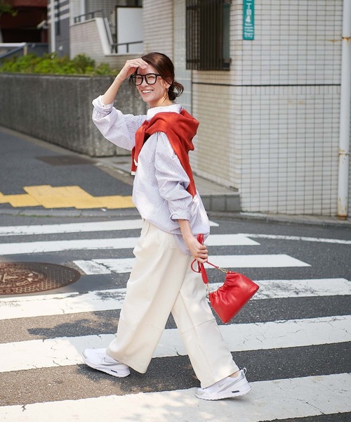 STYLE DELI｜サラッと涼しい薄手なVネックニットトップス
