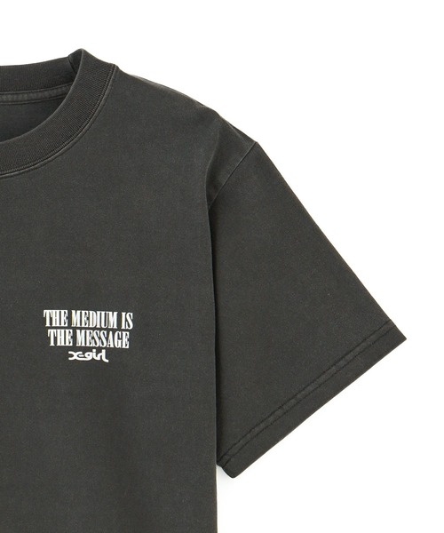 tシャツ VINTAGE LABEL FACE LOGO S/S TEE レディース X-girl tシャツ VINTAGE LABEL FACE LOGO S/S TEE レディース
