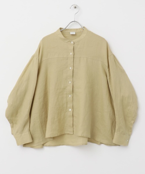 URBAN RESEARCH DOORS｜リネンカーブスリーブブラウス | Rakuten