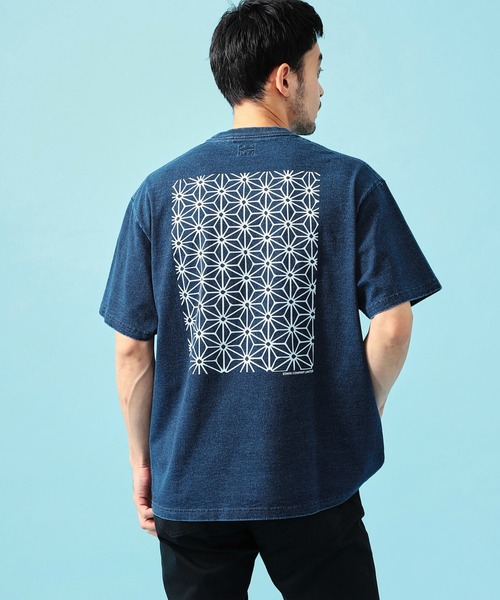 EDWIN（エドウィン） tシャツ インディゴ Tシャツ 半袖 メンズ