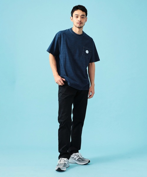EDWIN（エドウィン） tシャツ インディゴ Tシャツ 半袖 メンズ