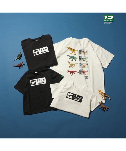 BREEZE（ブリーズ） tシャツ 福井県立恐竜博物館×アニアコラボ 恐竜T