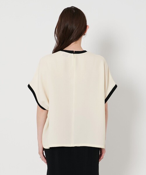 ブラウス シャツ COMFY ドルマン ショートスリーブ ブラウス -吸水速乾 UVカット ウォッシャブル- レディース