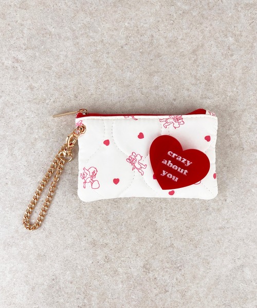 パスケース TOM and JERRY×Flapperときめきハートカードポーチ