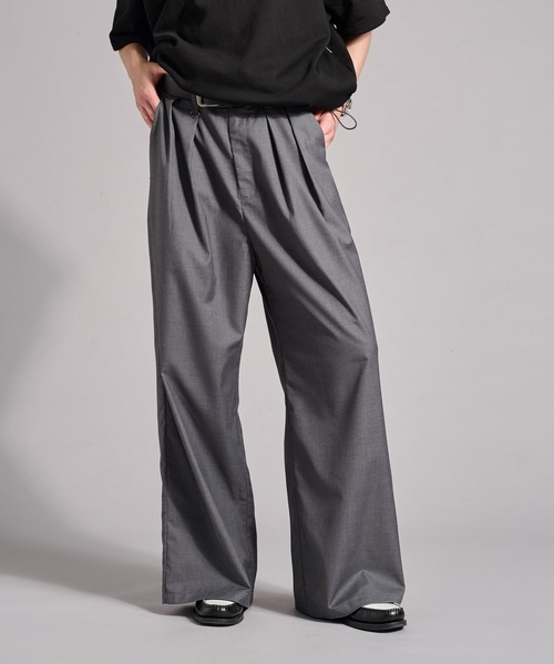 WETTEMPT スラックス 2 TUCK WIDE SLACKS / ツータックワイド