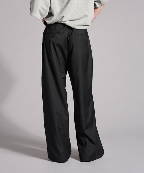WETTEMPT ワイドパンツ スラックス 2 TUCK WIDE SLACKS / ツータック