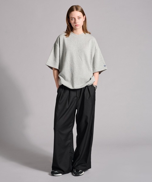 2tuck wide Slacks / ツータックワイドスラックス WETTEMPT スラックス 2 TUCK WIDE SLACKS / ツータックワイド