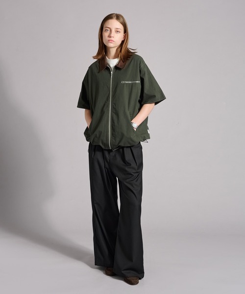 2tuck wide Slacks / ツータックワイドスラックス セール】2tuck wide Slacks / ツータックワイドスラックス