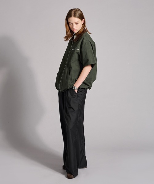 2tuck wide Slacks / ツータックワイドスラックス WETTEMPT スラックス 2 TUCK WIDE SLACKS / ツータックワイド