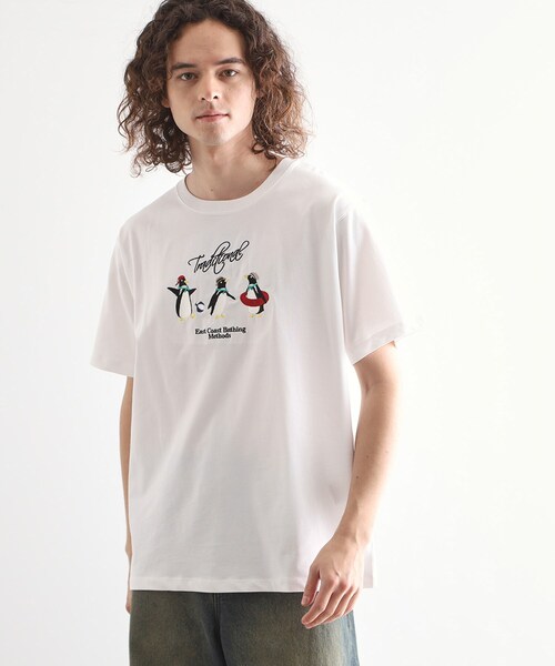 tk.TAKEO KIKUCHI tシャツ アニマル刺繍カットソー メンズ : ZOZOTOWN