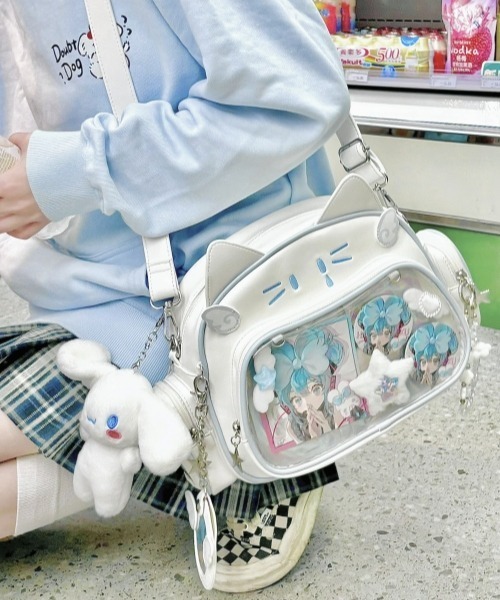 gossip!ロサンゼルス ショルダーバッグ バッグ Y2Kガーリー＊3WAYねこ