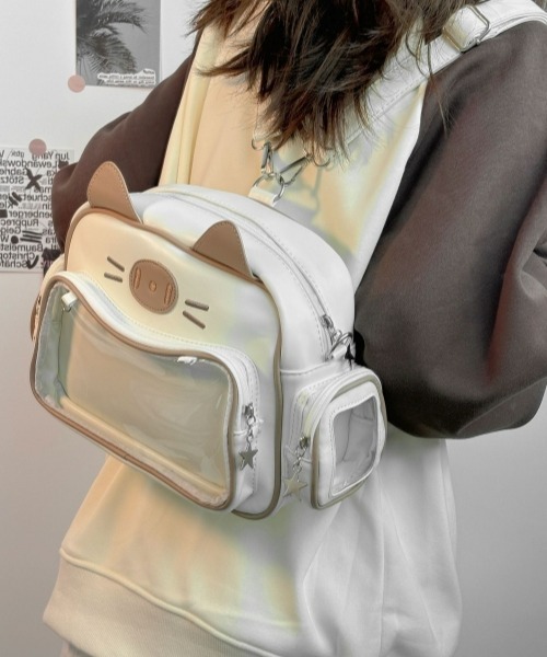 gossip!ロサンゼルス ショルダーバッグ バッグ Y2Kガーリー＊3WAYねこ
