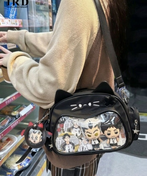 gossip!ロサンゼルス ショルダーバッグ バッグ Y2Kガーリー＊3WAYねこ 