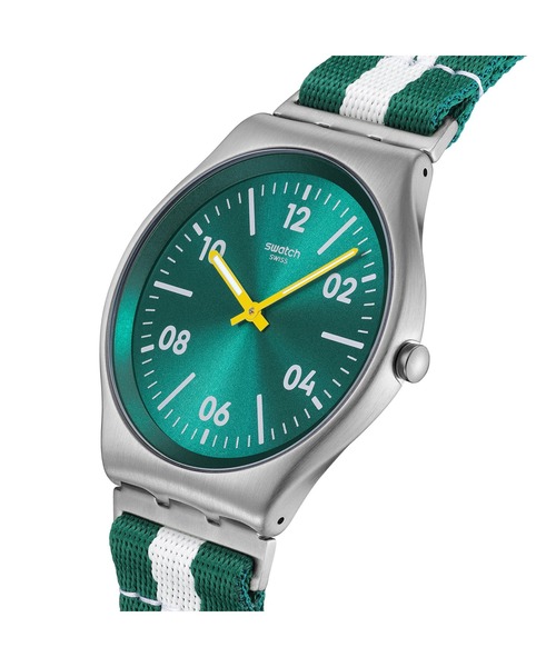 【稼働品】Swatch SWISS グリーン　腕時計 Swatch 腕時計 BESIDE THE SEA レディース : ZOZOTOWN Yahoo!店