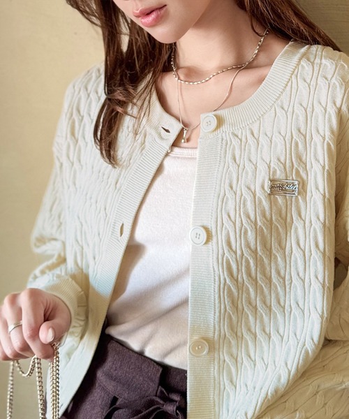 mily bilet カーディガン 「mily bilet」やわらかな優しさ、漂う気品