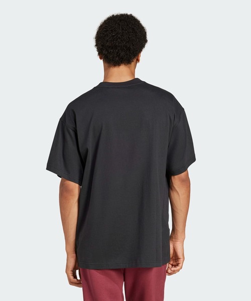 adidas tシャツ トレフォイル エッセンシャルズ オーバーサイズ