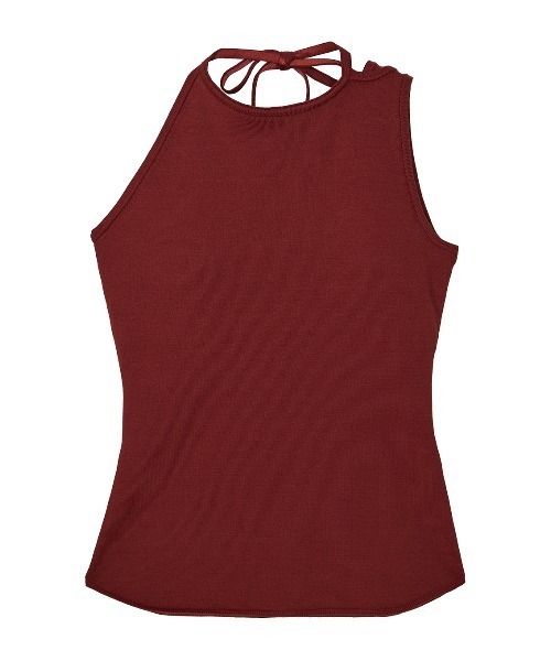 Ameri（アメリ） タンクトップ ノースリーブ MEDI DIMENSIONAL KNIT