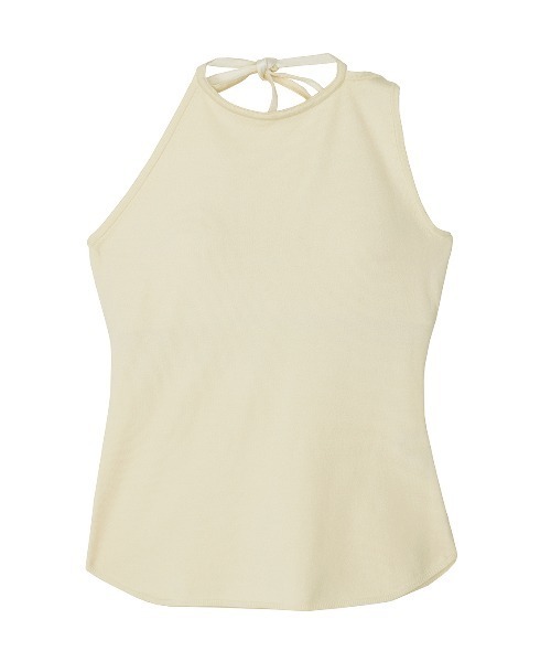 Ameri（アメリ） タンクトップ ノースリーブ MEDI DIMENSIONAL KNIT