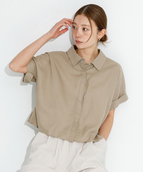 最終！ MITTAN ベージュ リネン長袖シャツ MITTAN 25SS新入荷 – Roundabout & OUTBOUND