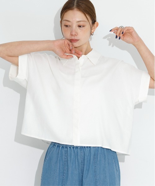 URBAN RESEARCH Sonny Label ブラウス シャツ リネン混